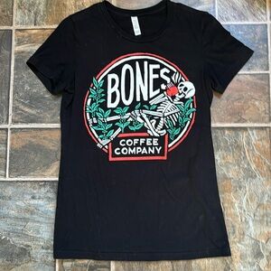 Bones coffee shirt